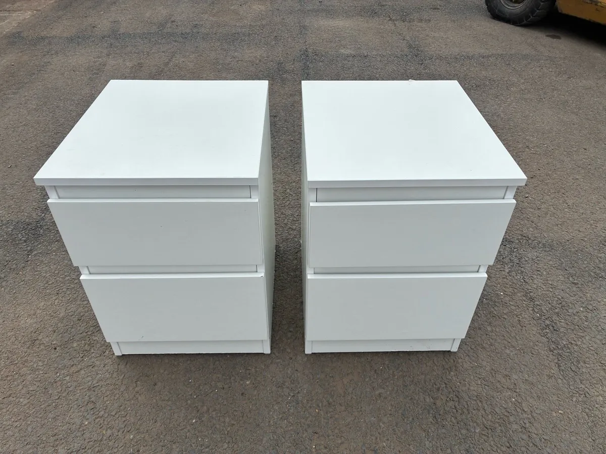 Bedside lockers - Image 1