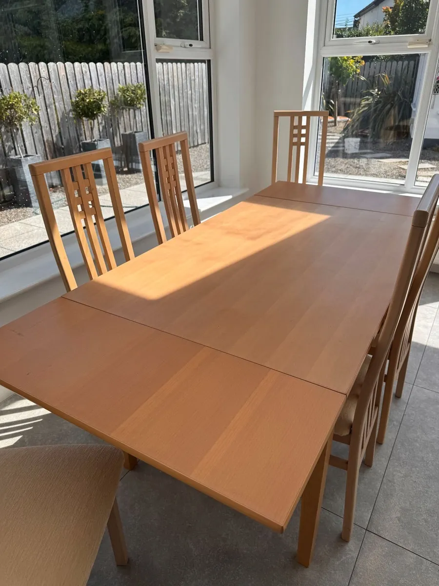Dinning Table and 6 Chairs - Image 3