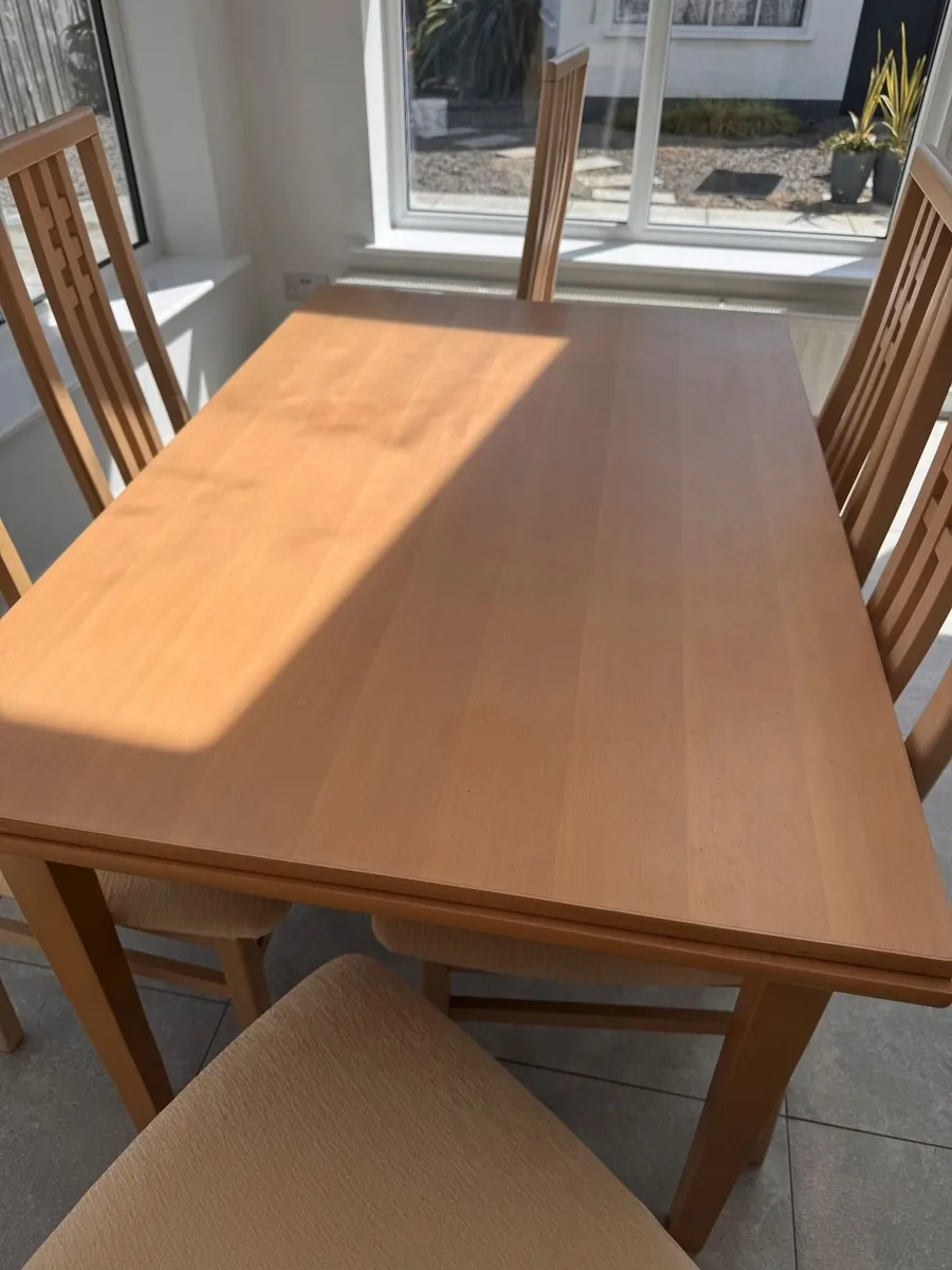 Dinning Table and 6 Chairs - Image 4