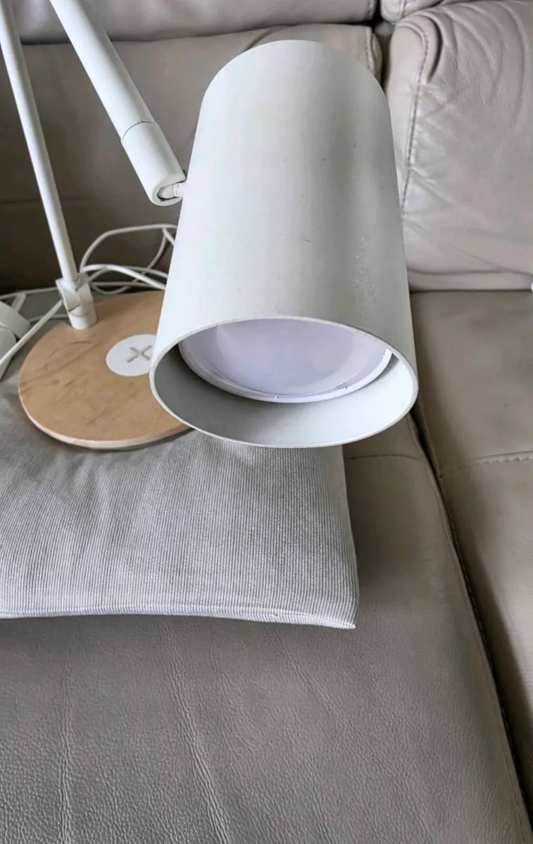 IKEA RIGGAD LED Desk Lamp with Wireless Charging - - Image 1