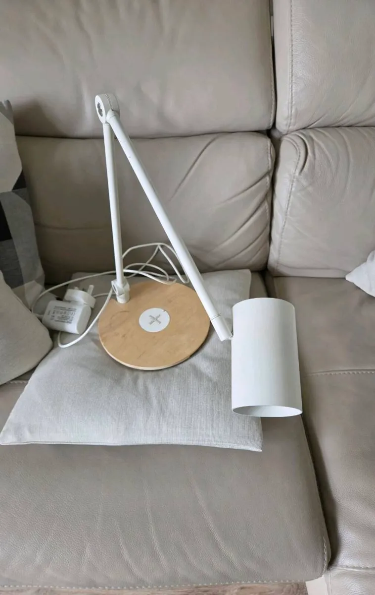 IKEA RIGGAD LED Desk Lamp with Wireless Charging - - Image 2