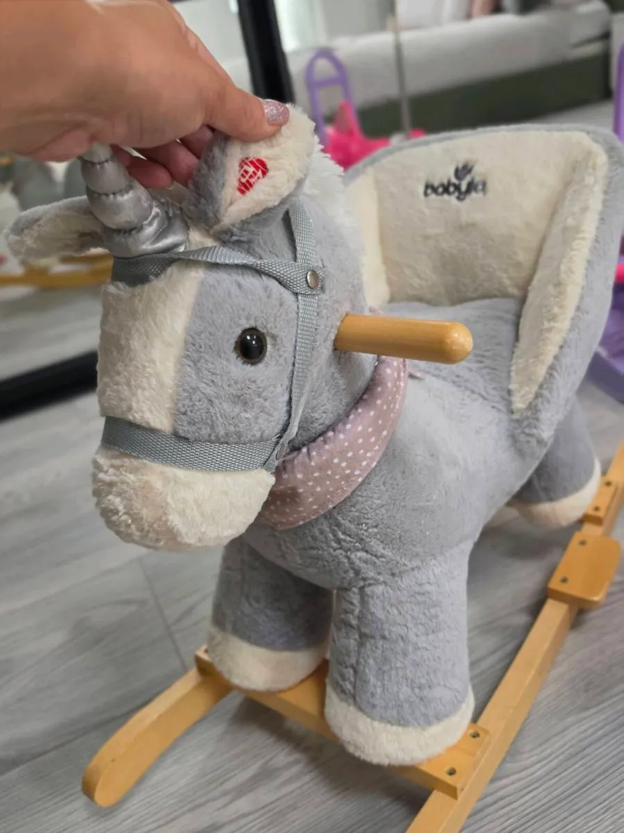 Baby toys ride on chair horse set - Image 2