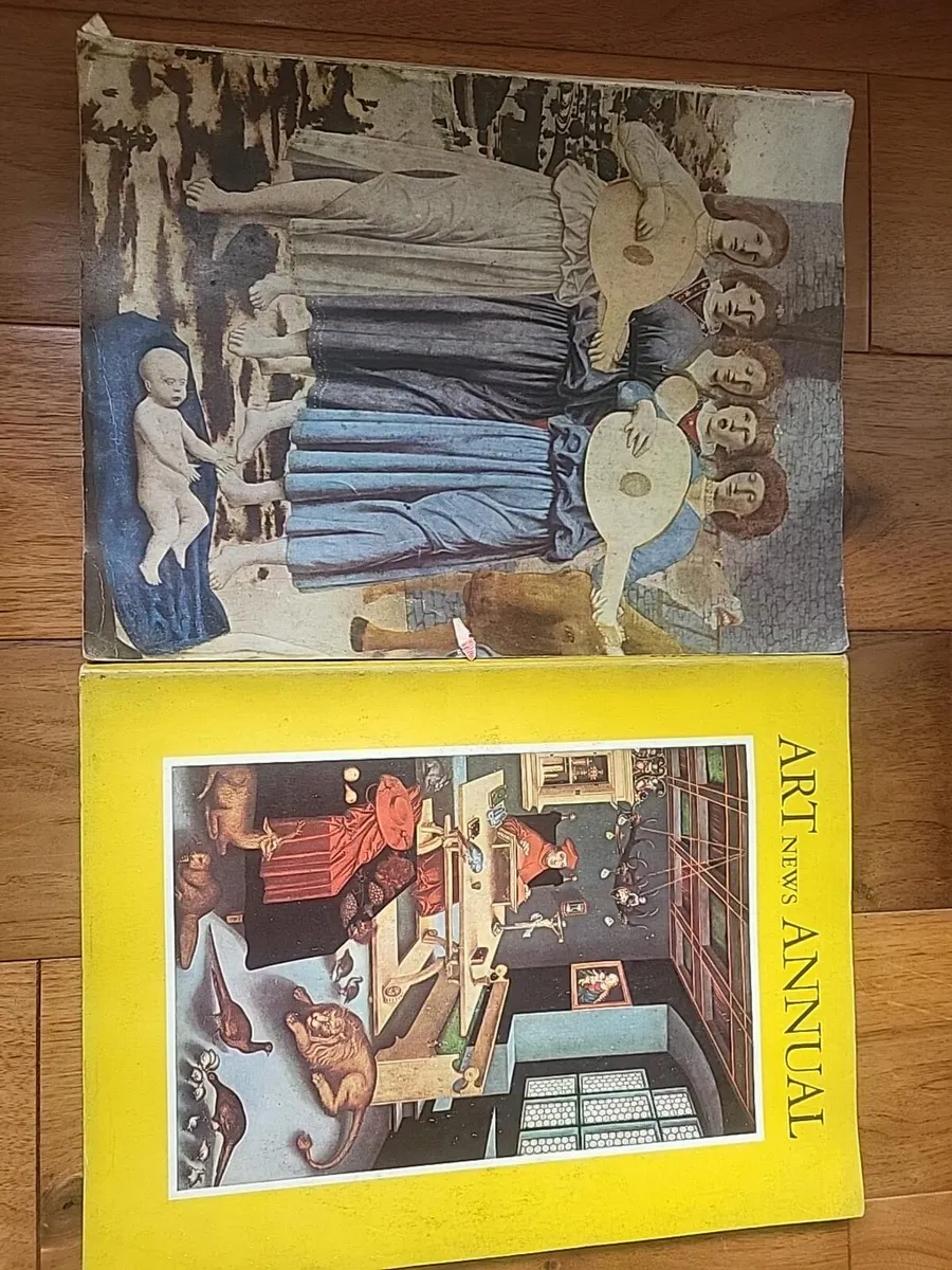 Two original vintage art publications - Image 1