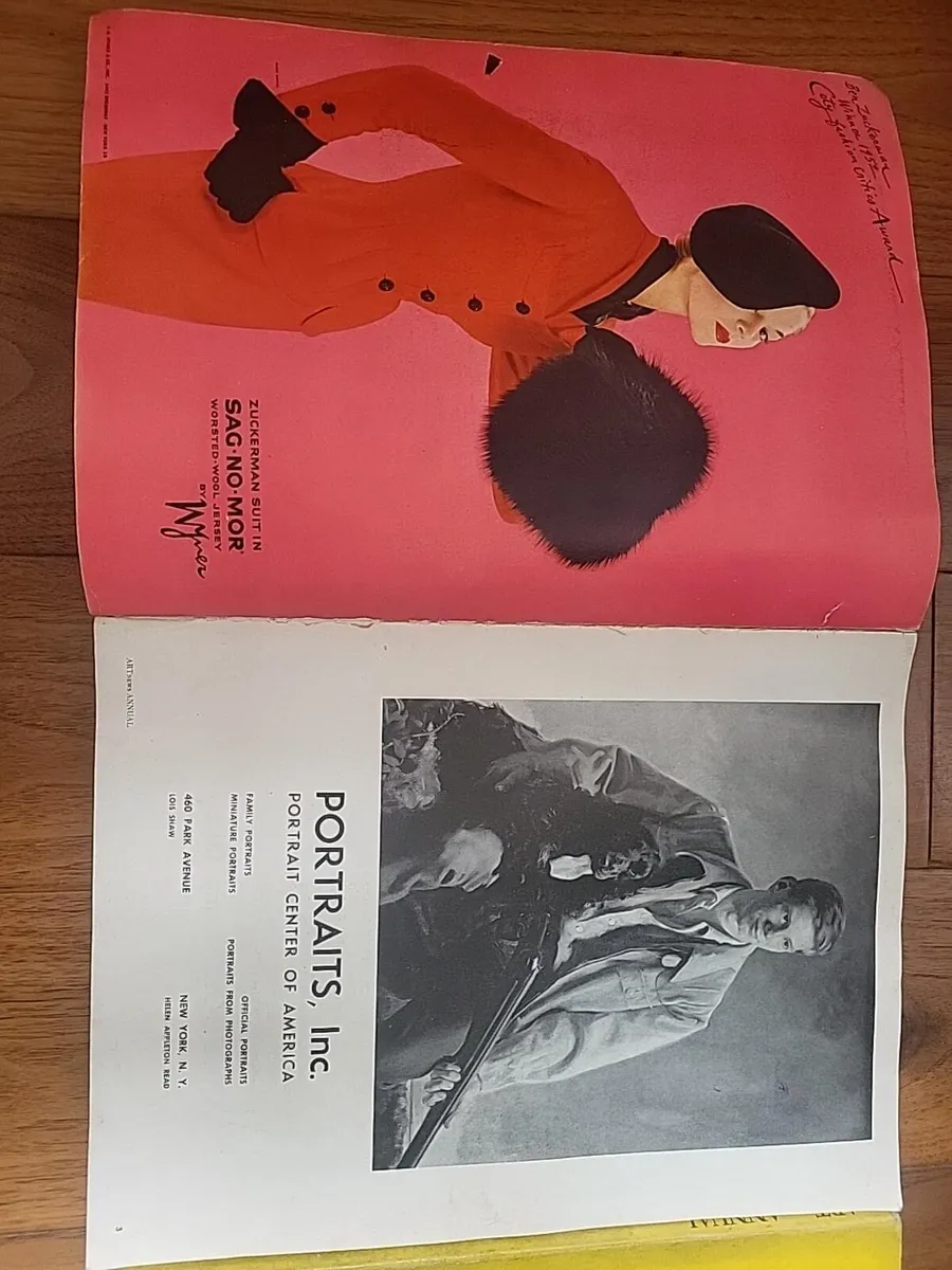 Two original vintage art publications - Image 2
