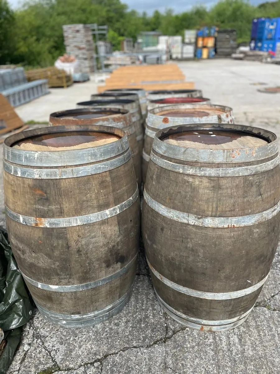 Oak Whiskey Barrels - Image 2