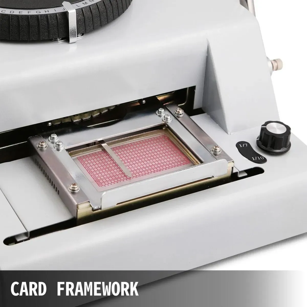 Manual Card Embossing Machine 72 Characters - Image 2