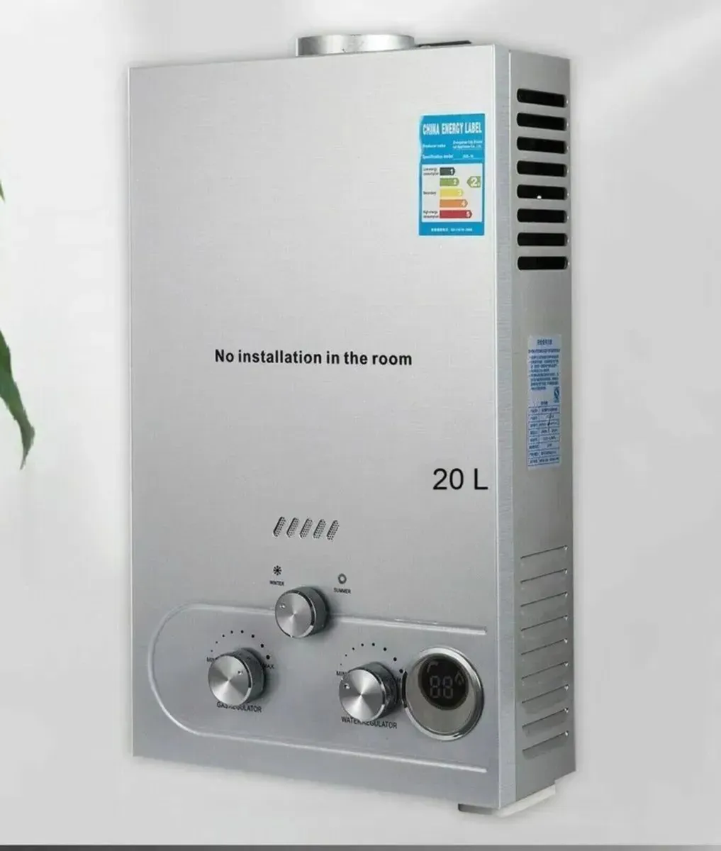 Gas Water Heater 20L Tankless Outdoor Boiler - Image 2