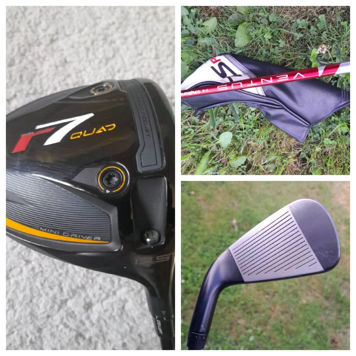 Mini-driver, 3-wood, 2-iron