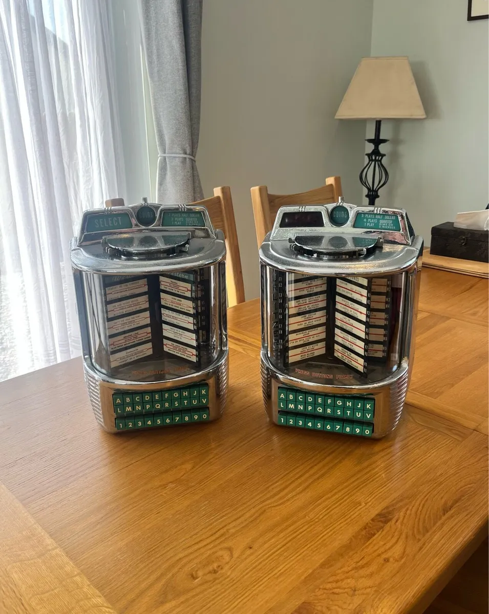 1950s Wurlitzer 5250 Jukebox Selectors - Image 1