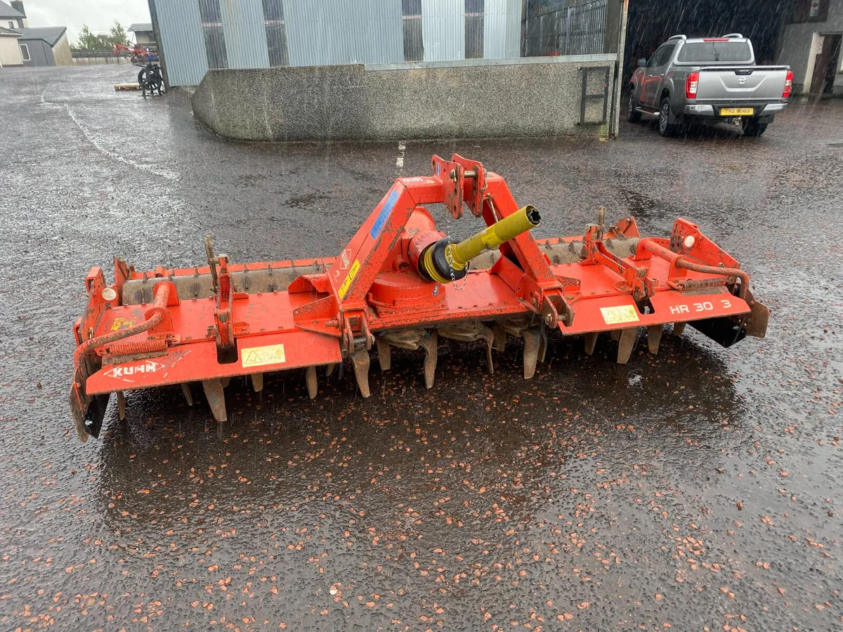 Kuhn HR303D Power Harrow - Image 4
