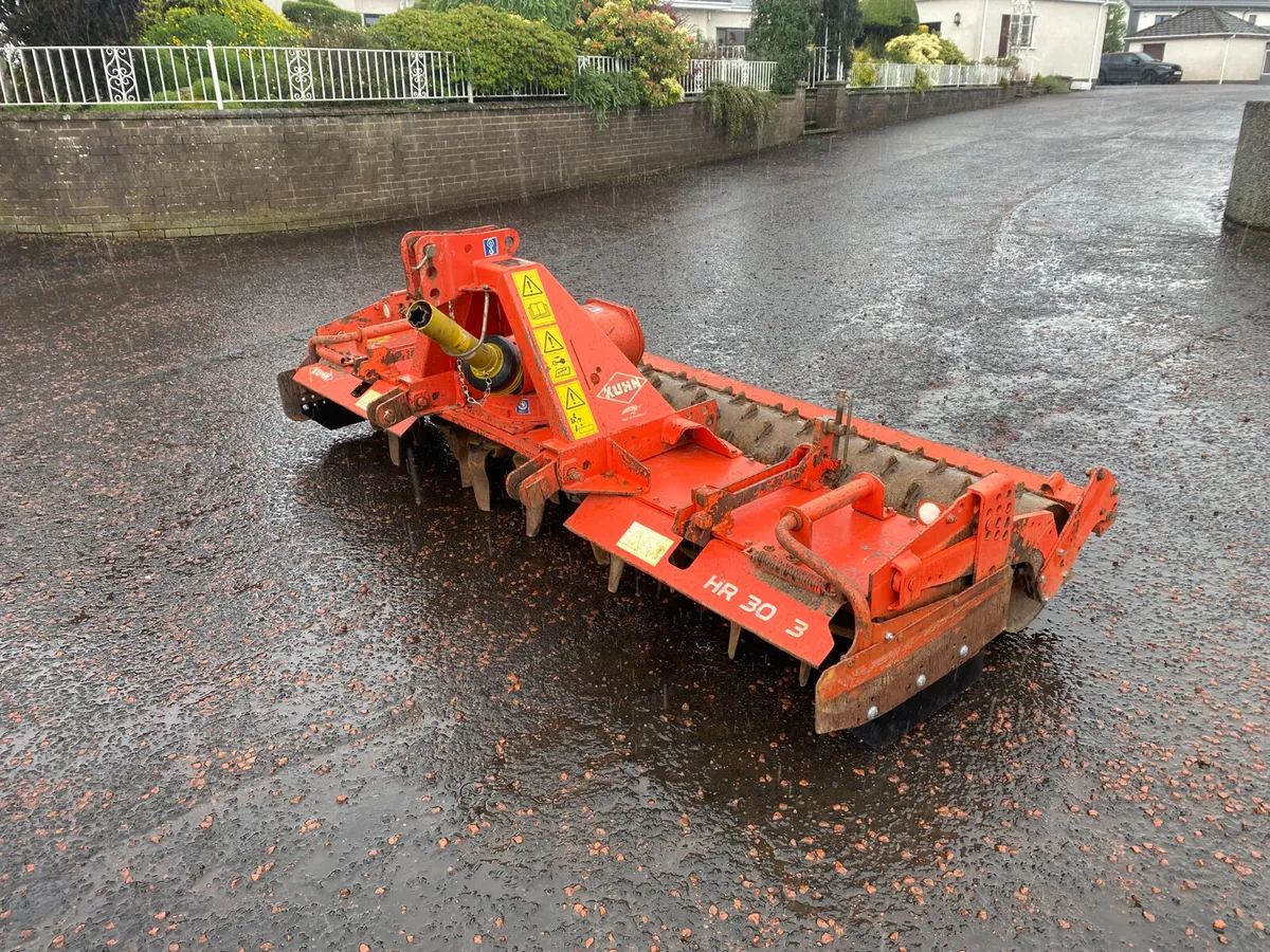 Kuhn HR303D Power Harrow - Image 2