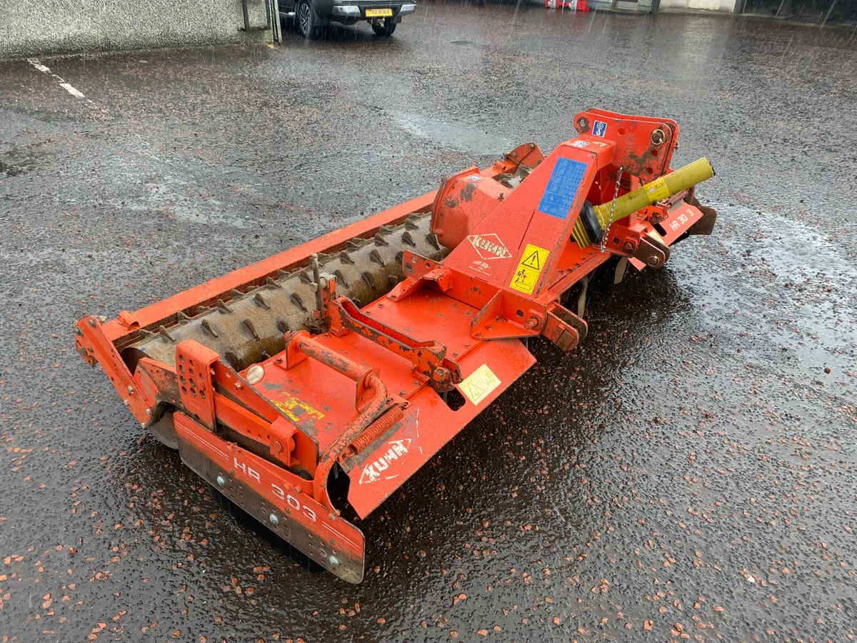Kuhn HR303D Power Harrow - Image 1