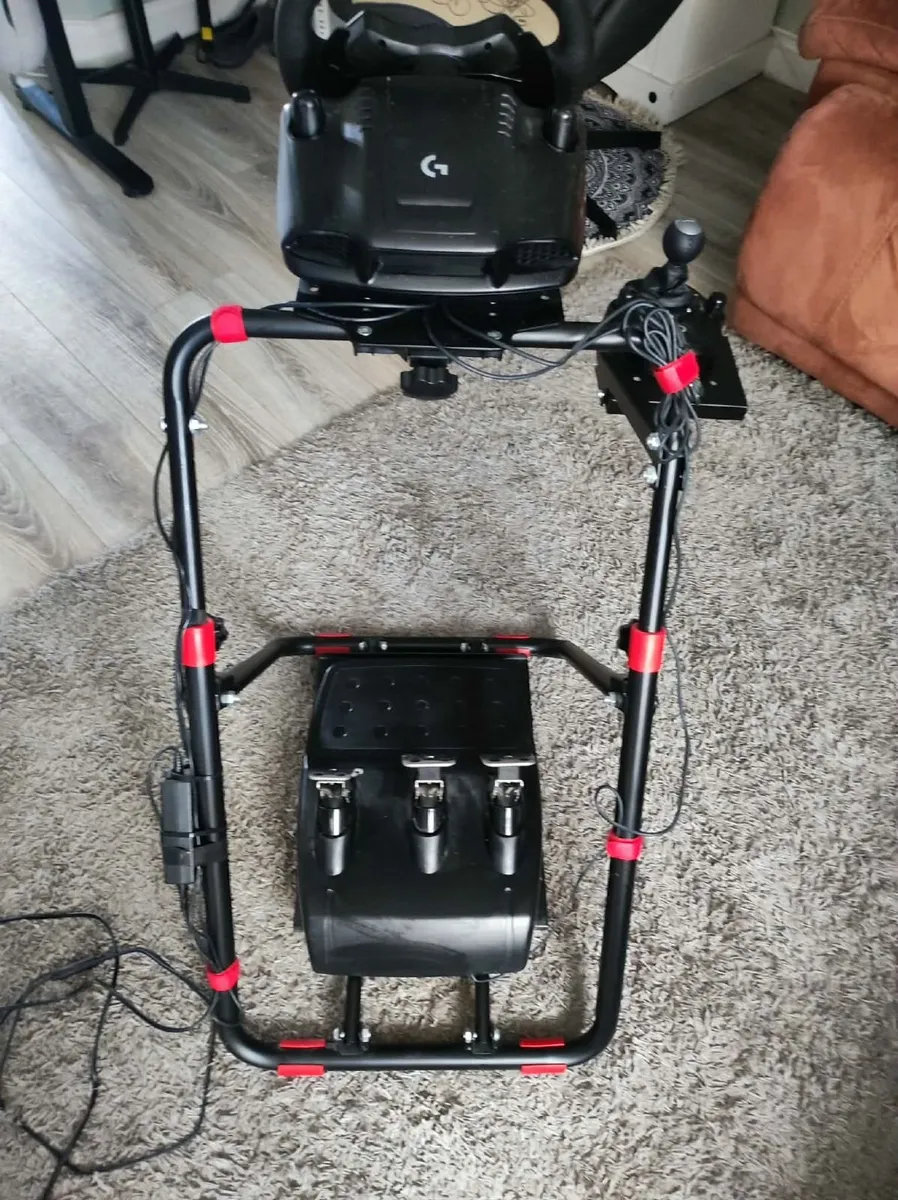 Logitech G G923 Racing Wheel and Pedals, Gear stic - Image 3
