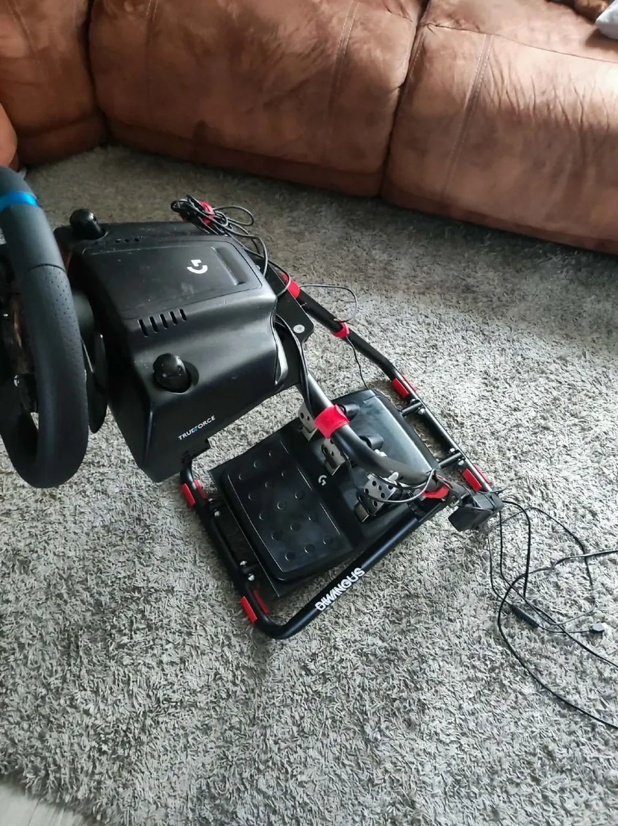 Logitech G G923 Racing Wheel and Pedals, Gear stic - Image 4