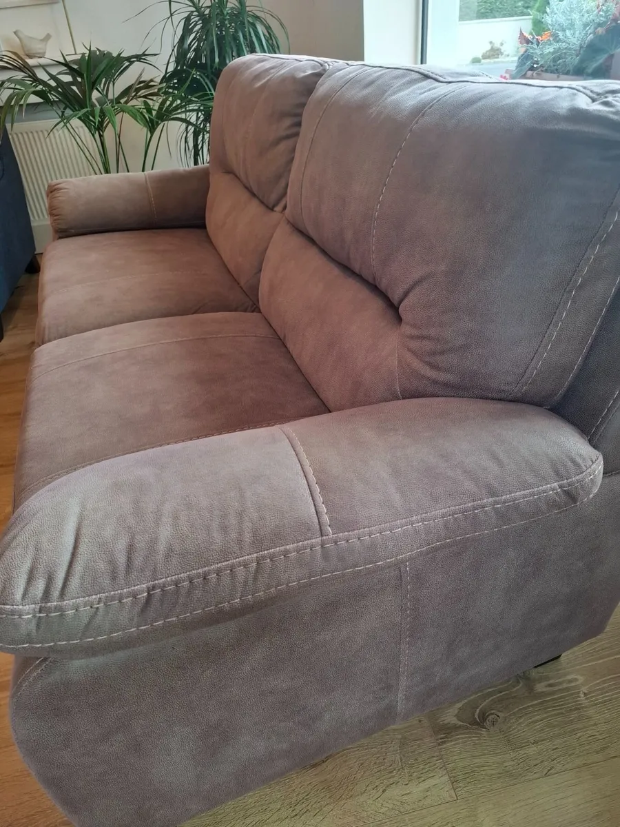 Couch...pale brown - Image 1