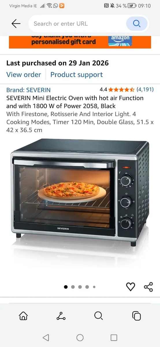Tabletop oven - Image 1