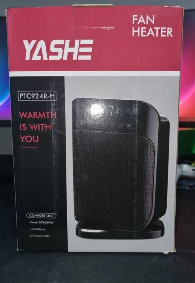 YASHE Electric Heater, 1800W - Image 2