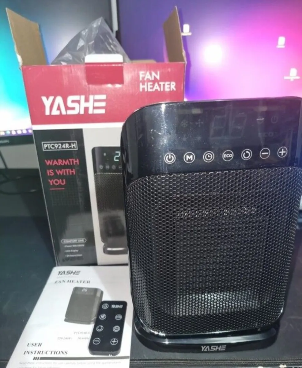 YASHE Electric Heater, 1800W - Image 3
