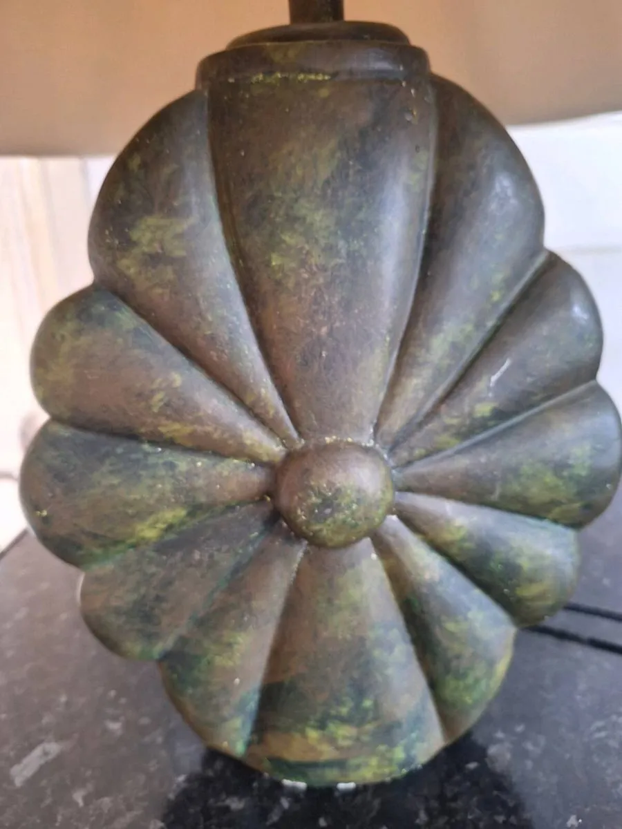 Heavy vintage table lamp - Image 3