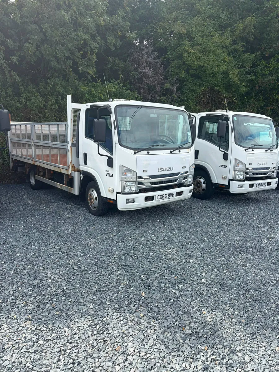 Choice of x2 - 2017 Isuzu Tail Lifts - Image 1