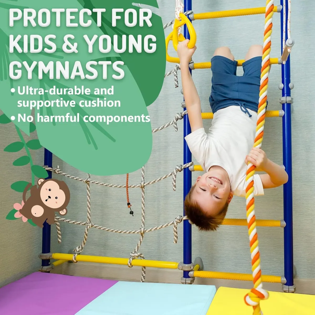 Indoor Gymnastics Training Exercise Mat - Image 3
