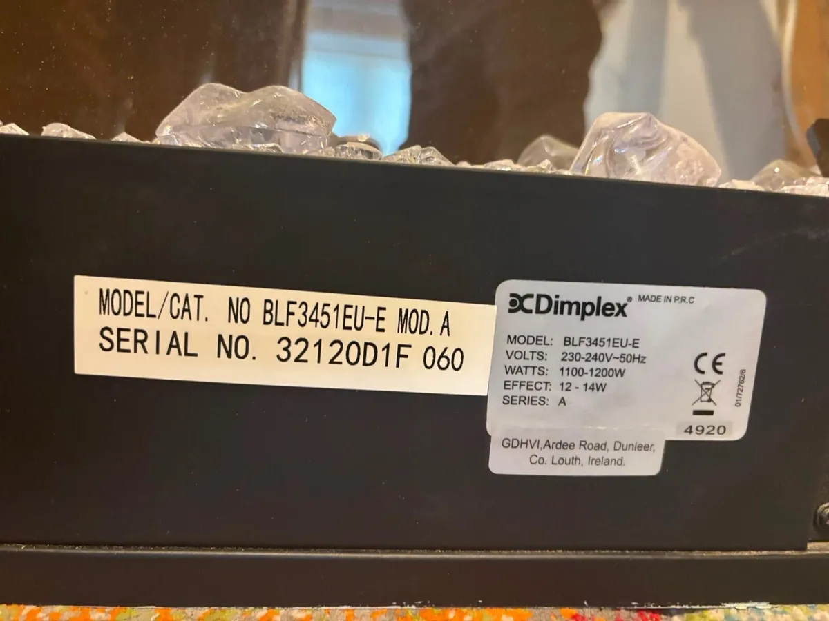 DIMPLEX ELECTRIC FIRE - Image 3