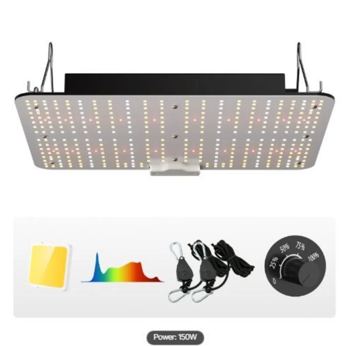 LED Grow Light, 150W Full Spectrum - Image 1
