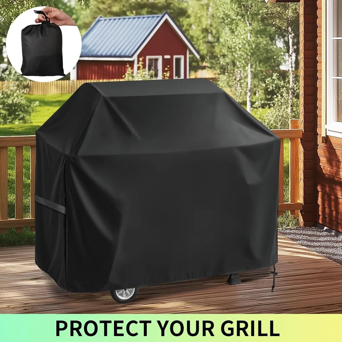 Large Windproof & Rip-Proof BBQ Cover - Image 3