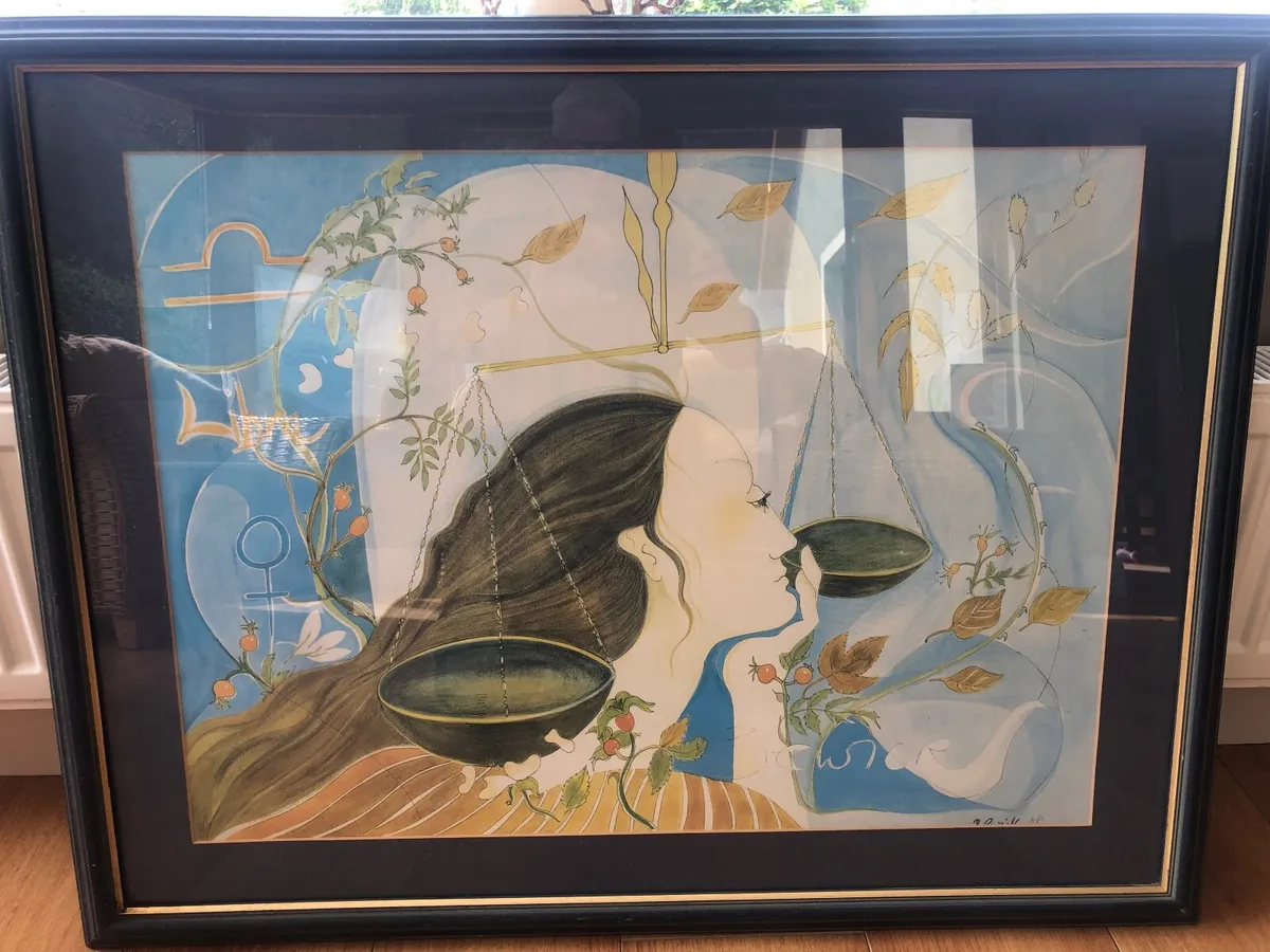 Pauline Bewick sign of the Zodiac print - Image 2