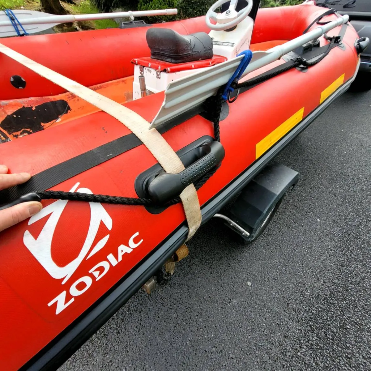 Zodiac pro 4.20 rib roller coaster trailer - Image 2