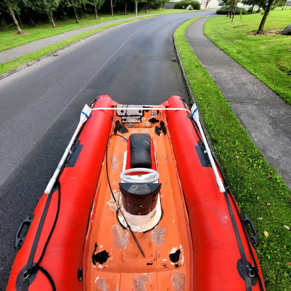 Zodiac pro 4.20 rib roller coaster trailer - Image 4