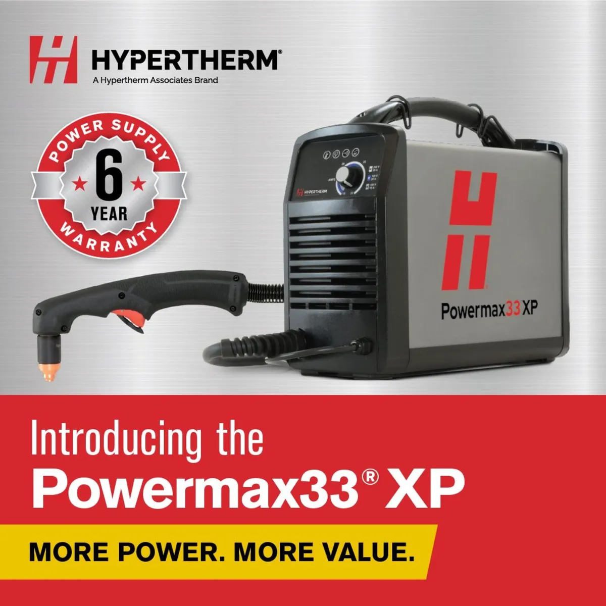 ALL NEW HYPERTHERM POWERMAX 33 EX DEMO - Image 1