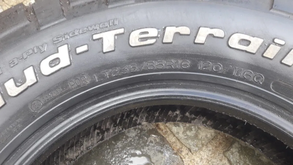 BF Goodrich tyres 235/85/R16 - Image 3