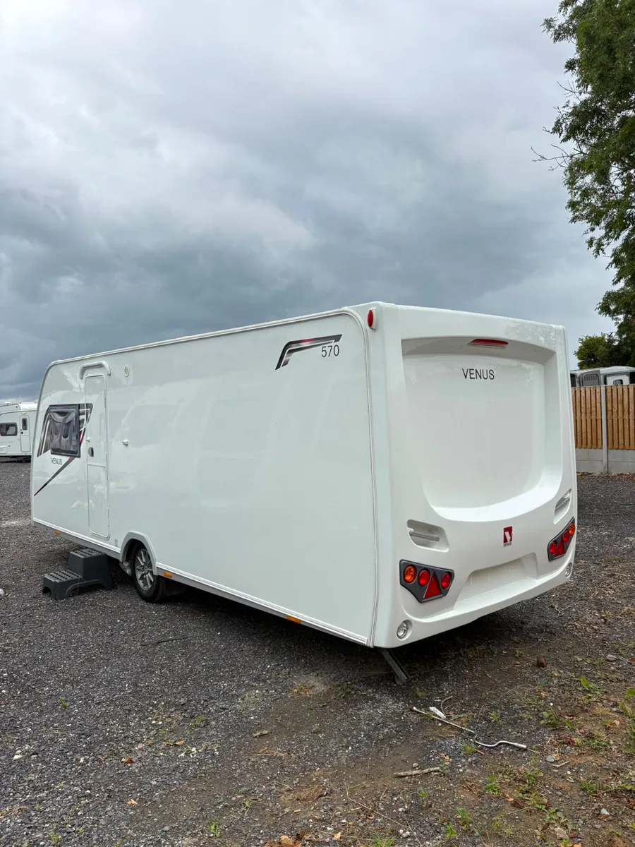 2019 Lunar Venus 4 Berth Fixed Island Bed Caravan - Image 3
