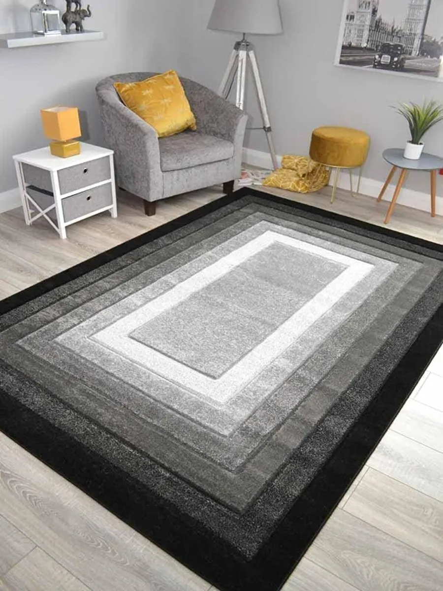 Modern Small Extra Large Sahara Border Carved