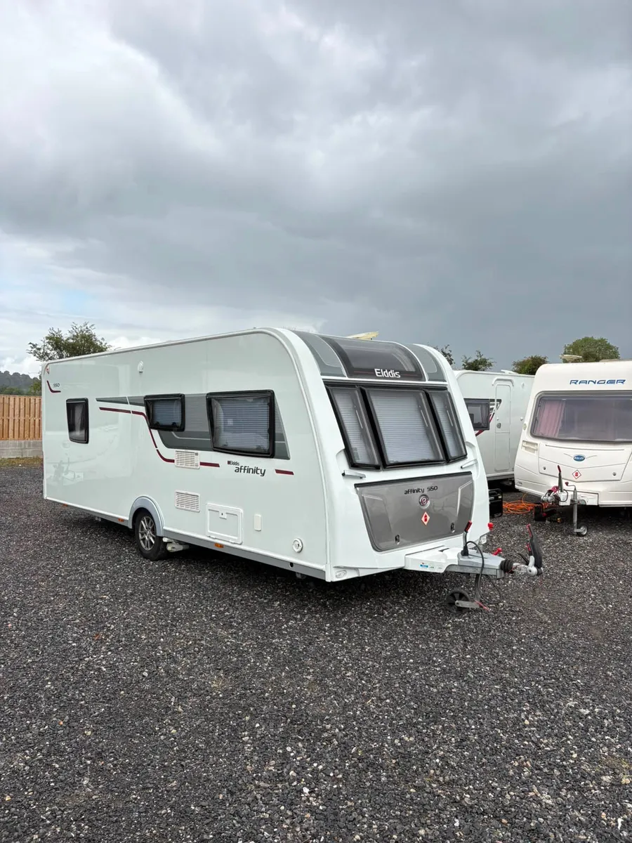 Elddis Affinity 4 Berth Rear Island Bed Caravan - Image 2