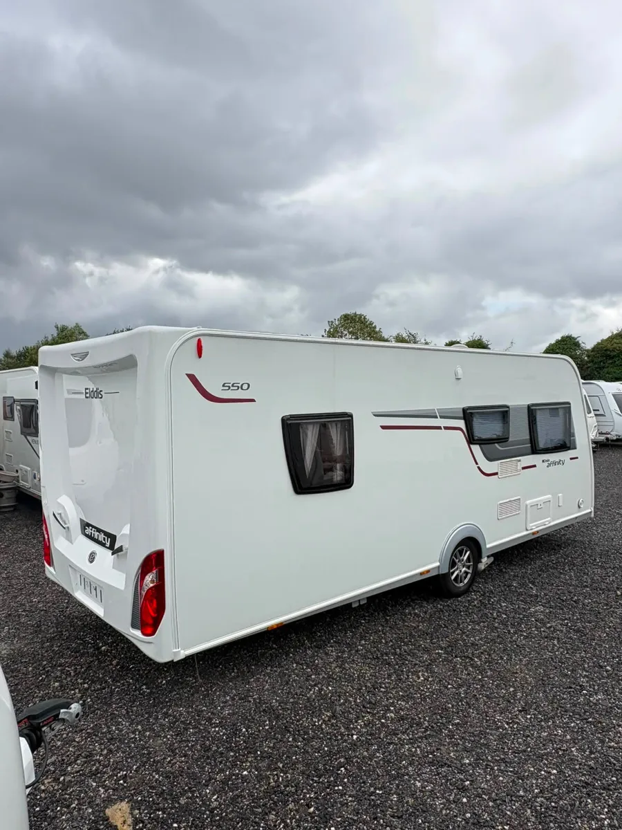 Elddis Affinity 4 Berth Rear Island Bed Caravan - Image 3