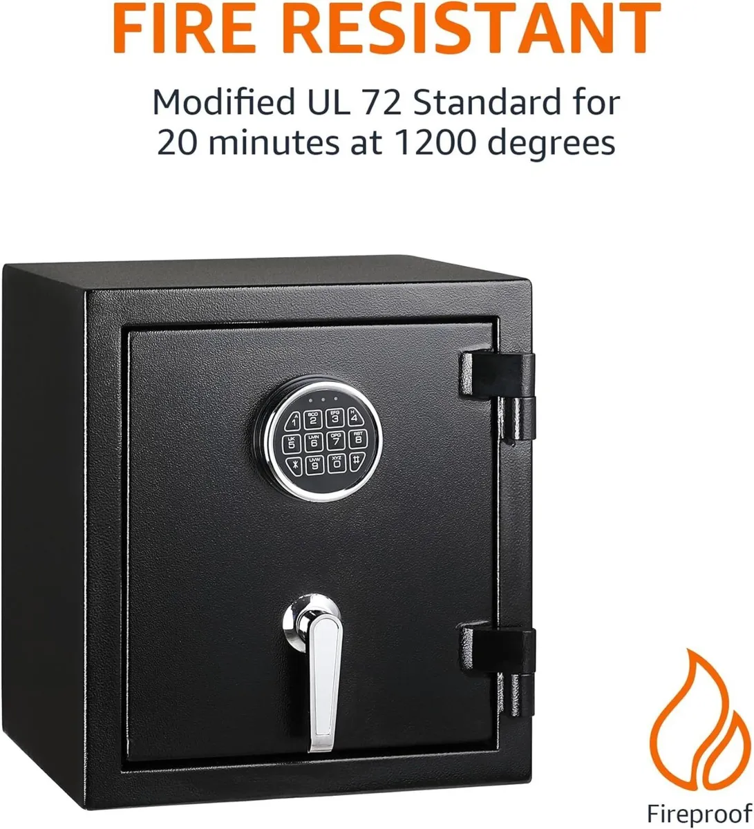 Fire Resistant Security Safe with Programmable - Image 2