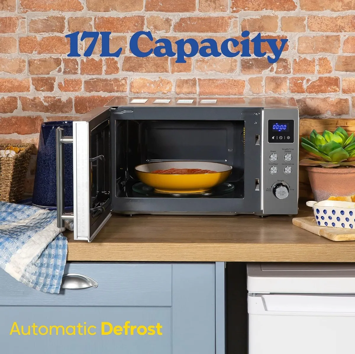 Classic 17 Litre Digital Microwave with LED - Image 4