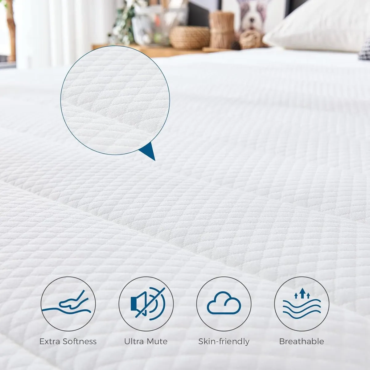 Mattress Bed Hybrid with Medium Firm - Image 4