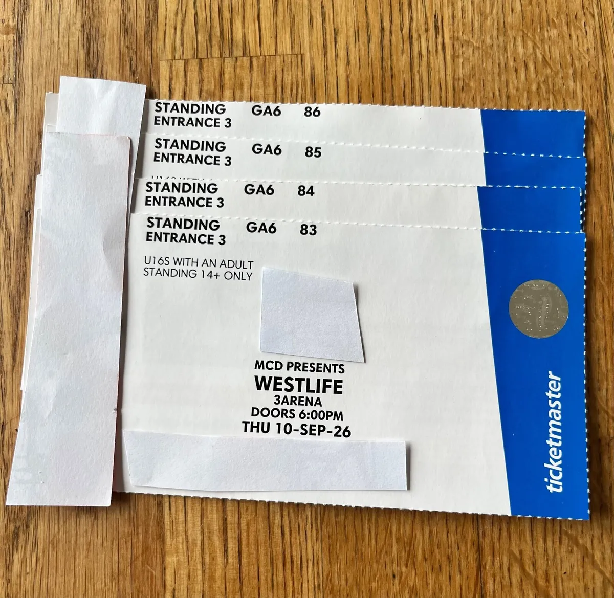 Westlife tickets
