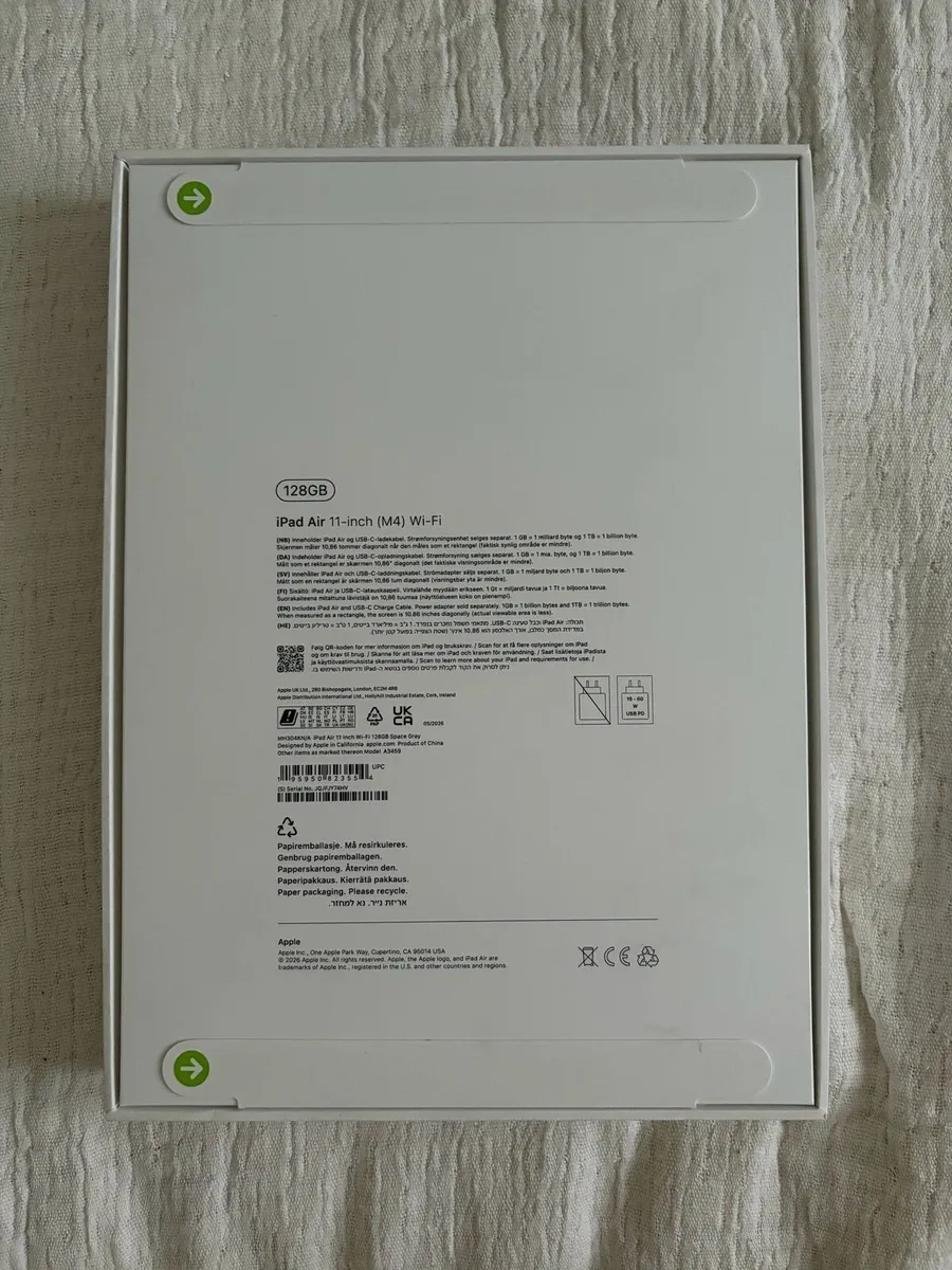 iPad Air (2026) M4 11” 128GB in Blue - Image 3