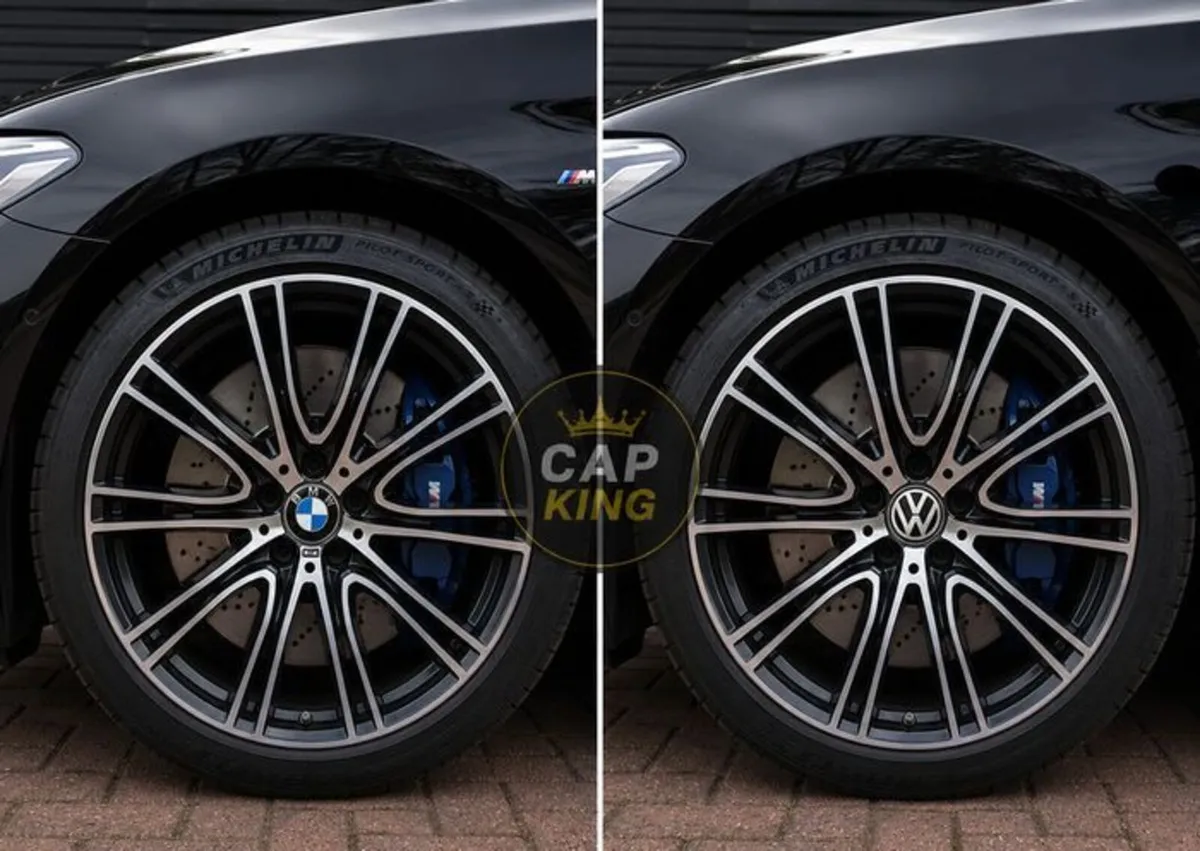 VW Caps for BMW Wheels - FREE POST - Image 2