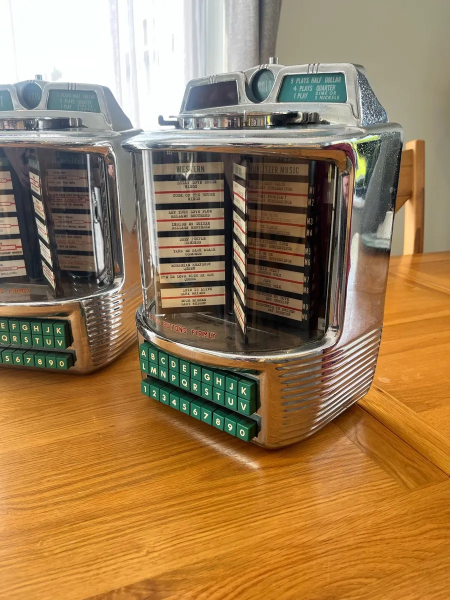 1950s Wurlitzer 5250 Jukebox Selectors - Image 4