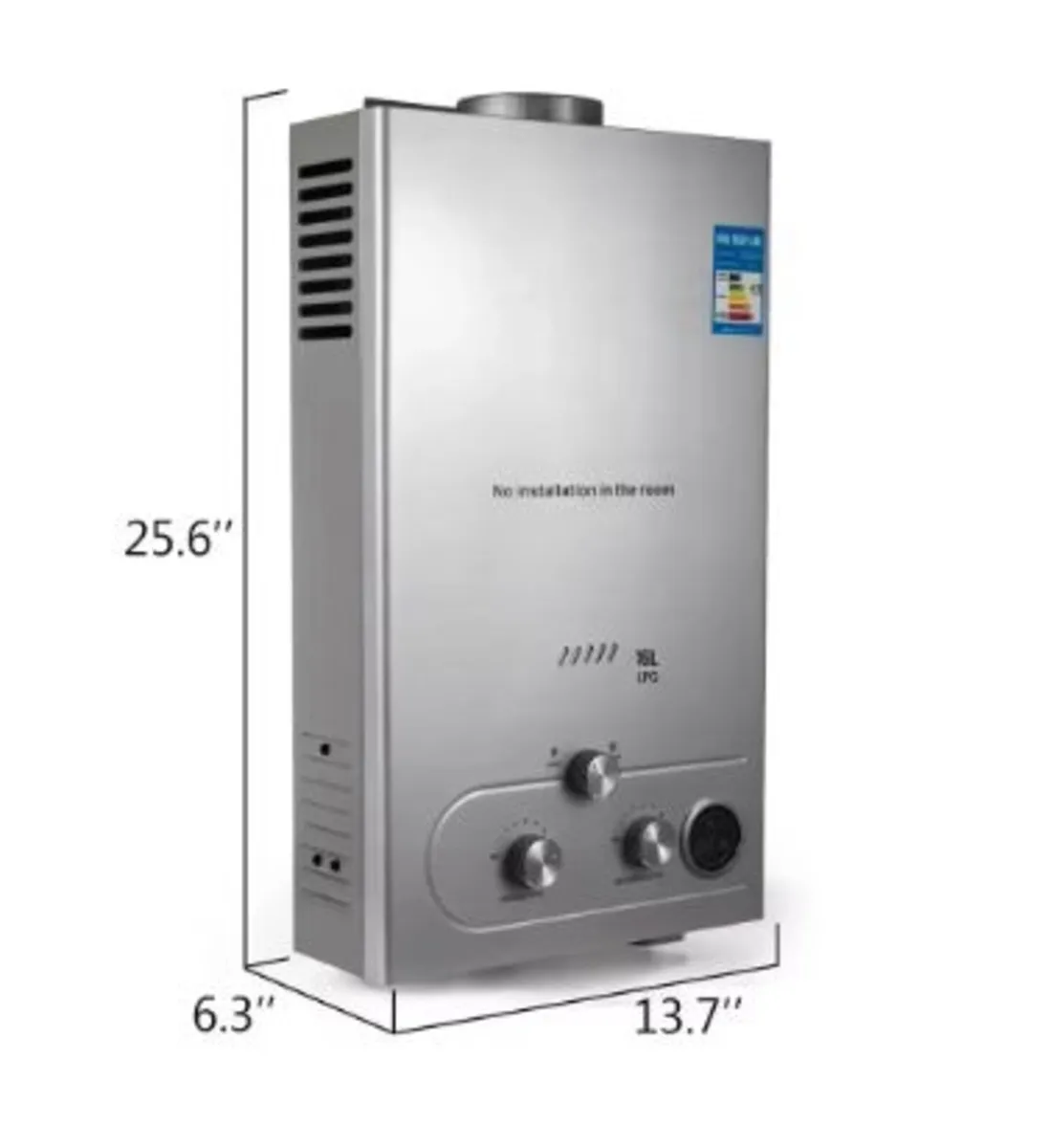 LPG Water Heater 18L - Image 4