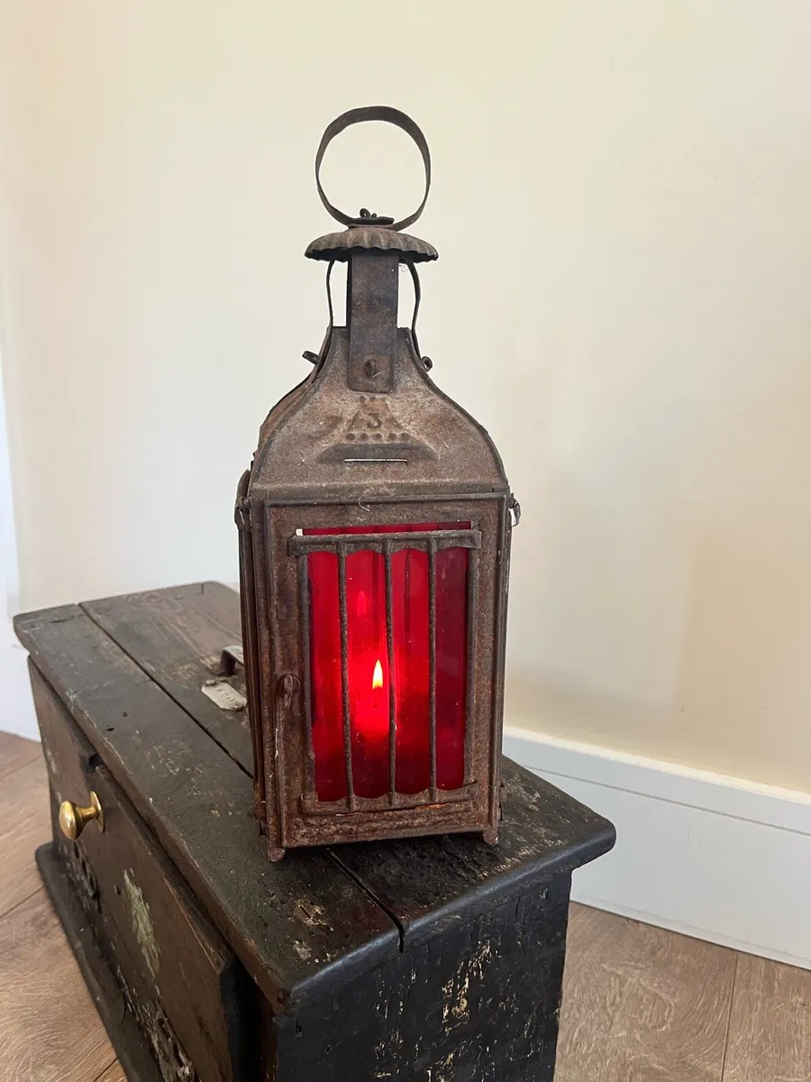 Antique French Cottage Lantern - Image 2