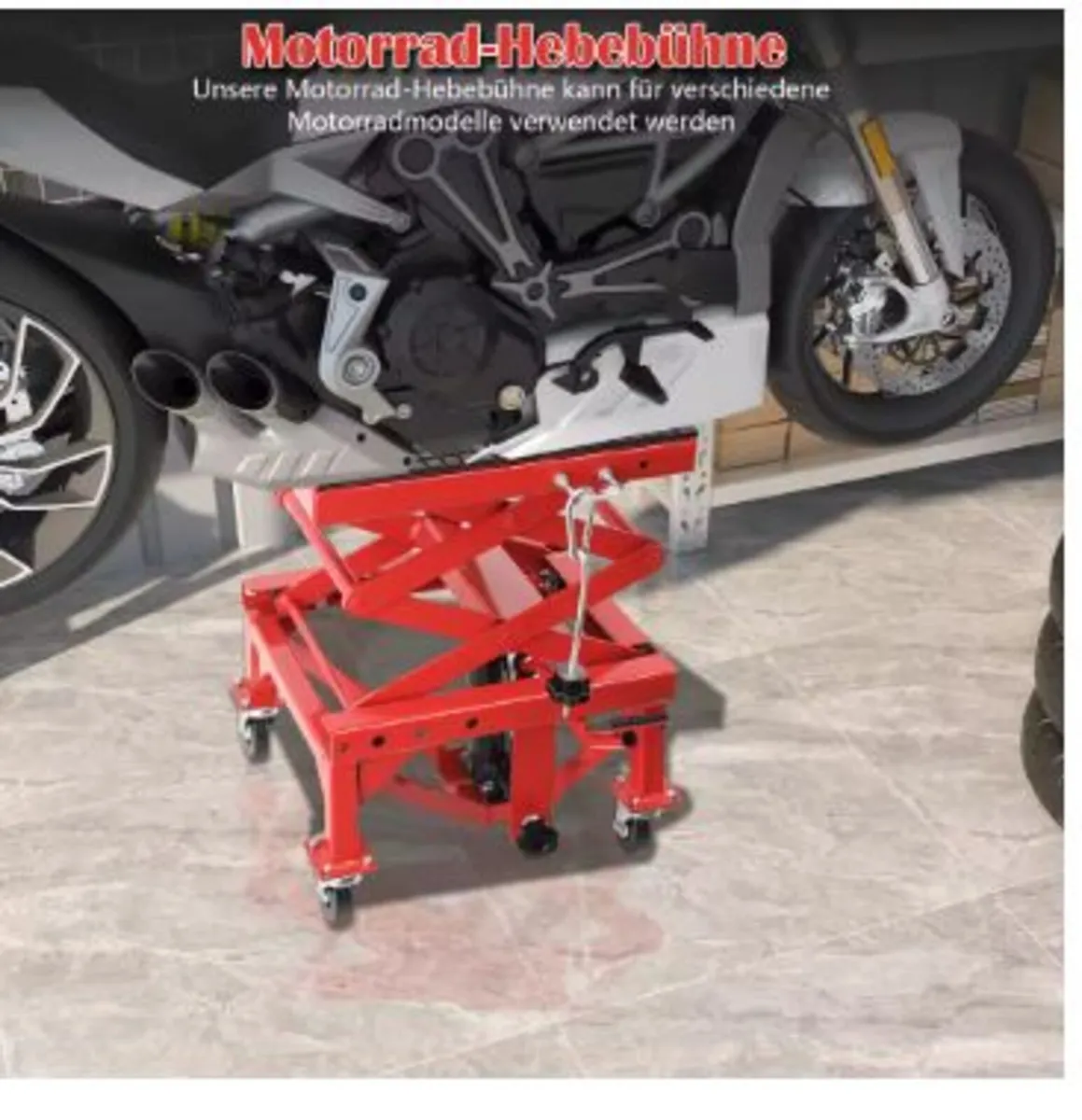 Lifting Platform Motorcycle Lifter Mounting Bracke - Image 3