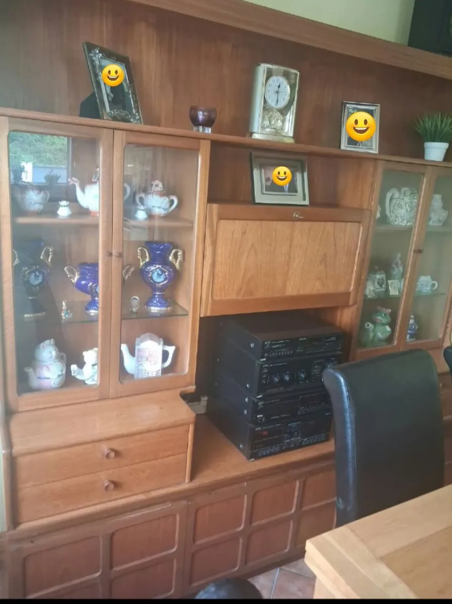 Vintage Nathan Teak Wall Unit / Mid-Century modern - Image 2