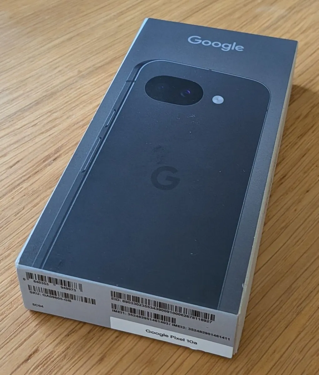 Pixel 10a (256GB storage) Obsidian - Image 1