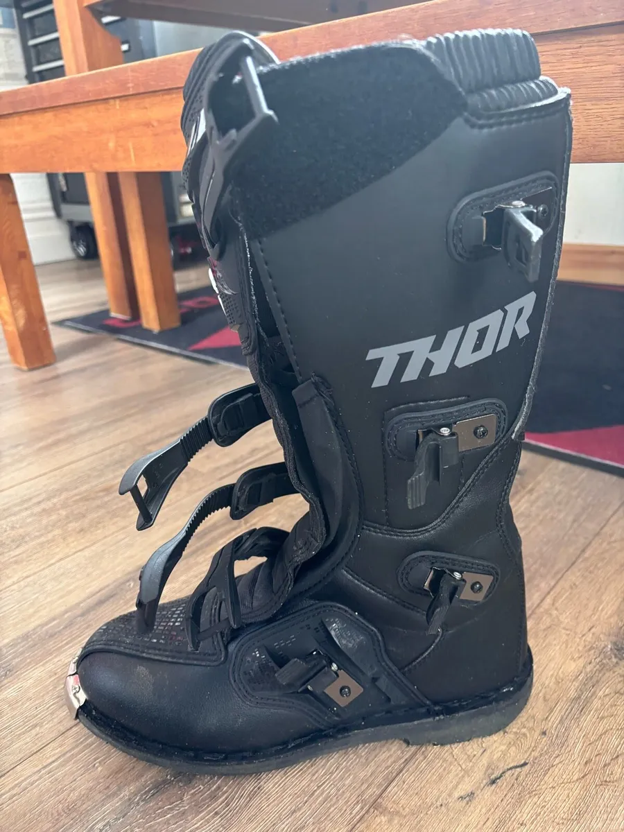 Thor Blitz XP MX Motocross Boots (Size 9) - Image 1